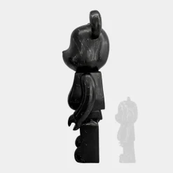 Aero Bear 135cm Black Resin Indoor Sculpture