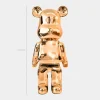 Aero Bear 50cm Rose Gold Resin Indoor Sculpture
