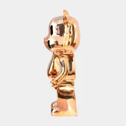 Aero Bear 50cm Rose Gold Resin Indoor Sculpture