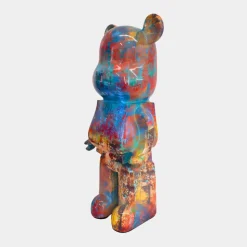 Aero Bear Colourburst 50cm Resin Indoor Sculpture