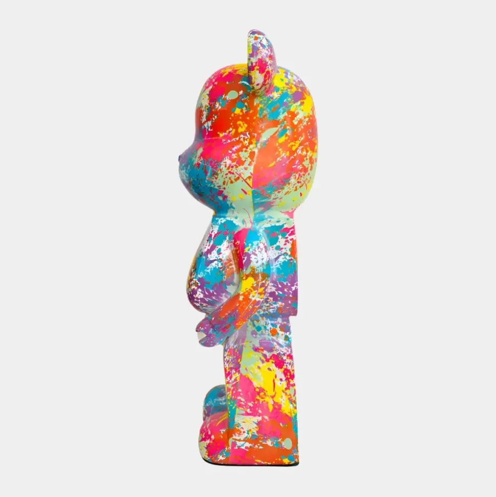 Aero Bear Frenzy 50cm Resin Indoor Sculpture