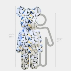 Aero Bear Infinity 165cm Resin Indoor Sculpture
