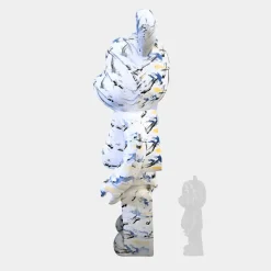 Aero Bear Infinity 165cm Resin Indoor Sculpture