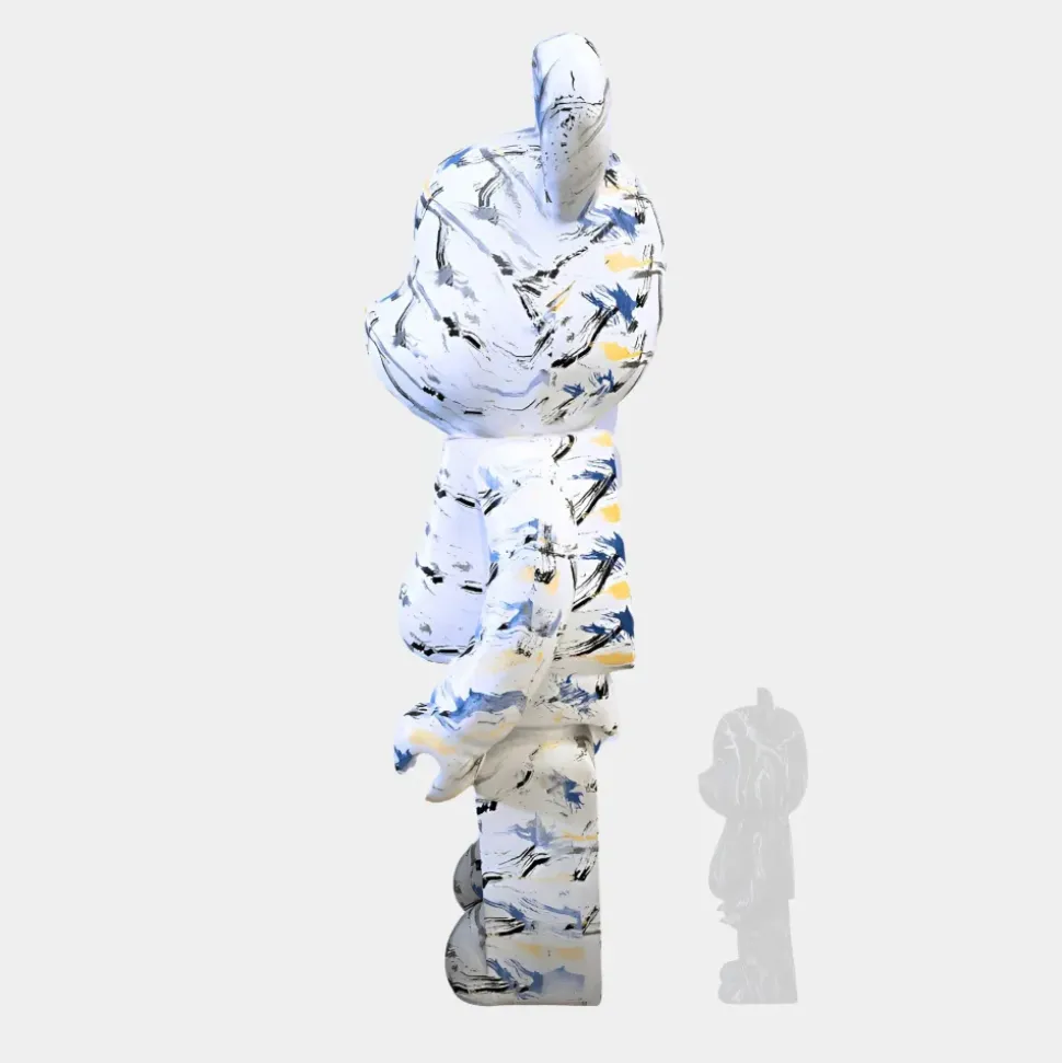 Aero Bear Infinity 165cm Resin Indoor Sculpture