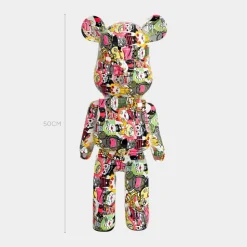 Aero Bear Popfusion 50cm Resin Indoor Sculpture