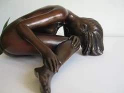 Alessandra Figurine Bronze Indoor Sculpture