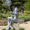 Alette Fairy 60cm Metal Wire Garden Sculpture