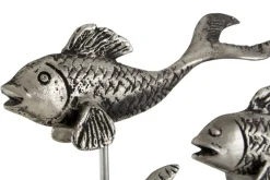 Aqua Symphony Fish 35cm Wood Indoor Sculpture