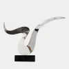 Astral Edge 48cm Silver Metal Indoor Sculpture