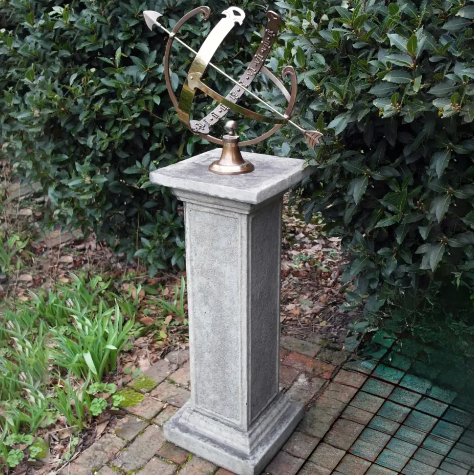 Athenian Armillary Stone Garden Sundial