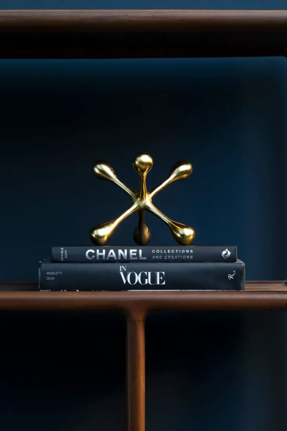 Atomic Bloom 16cm Gold Metal Indoor Sculpture
