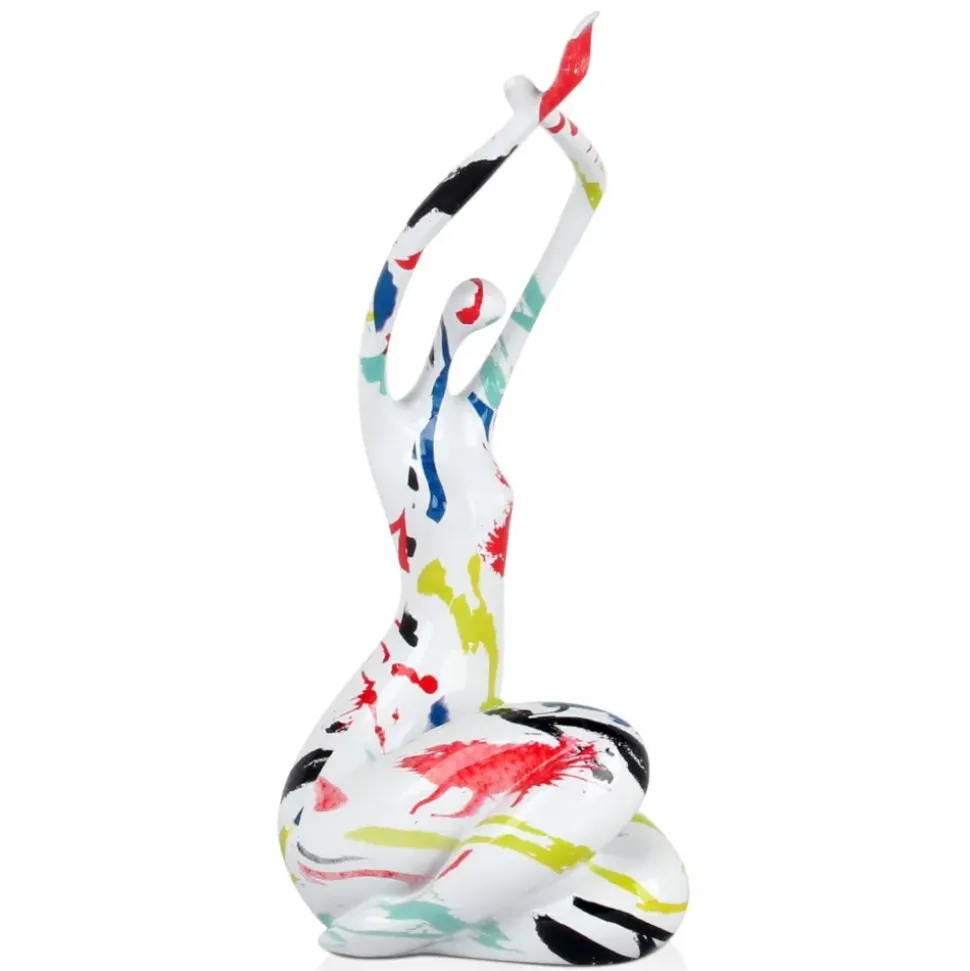 Awakened Grace 32cm Multicolour Resin Indoor Sculpture