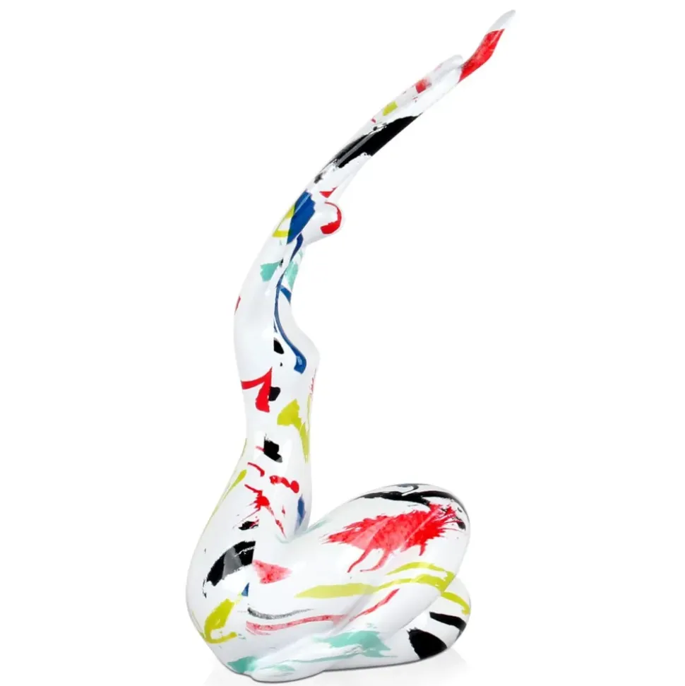 Awakened Grace 32cm Multicolour Resin Indoor Sculpture