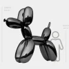 Balloon Dog 240cm Black Fibreglass Indoor Sculpture