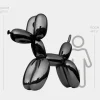 Balloon Dog 200cm Black Fibreglass Indoor Sculpture