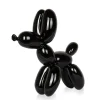 Balloon Dog 27cm Black Resin Indoor Sculpture