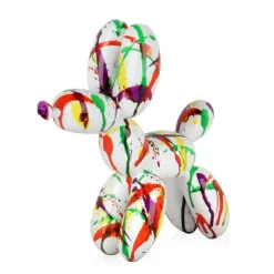 Balloon Dog 27cm Chromatic Resin Indoor Sculpture