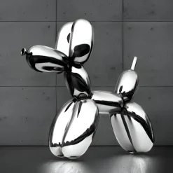 Balloon Dog 200cm Chrome Fibreglass Indoor Sculpture