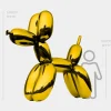 Balloon Dog 240cm Gold Metal Garden Sculpture