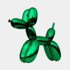 Balloon Dog 80cm Green Fibreglass Indoor Sculpture