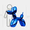 Balloon Dog 130cm Ocean Blue Fibreglass Indoor Sculpture