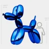 Balloon Dog 240cm Ocean Blue Metal Garden Sculpture