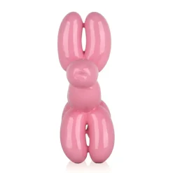 Balloon Dog 27cm Pink Resin Indoor Sculpture