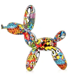 Balloon Dog 27cm Pop Art Resin Indoor Sculpture