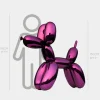 Balloon Dog 130cm Purple Fibreglass Indoor Sculpture
