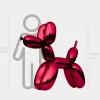 Balloon Dog 130cm Red Fibreglass Indoor Sculpture