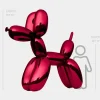 Balloon Dog 240cm Red Metal Garden Sculpture
