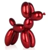 Balloon Dog 46cm Red Resin Indoor Sculpture