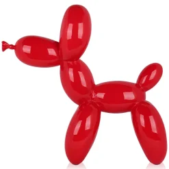 Balloon Dog 62cm Rosso Red Resin Indoor Sculpture