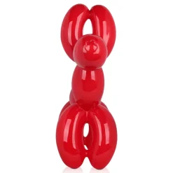 Balloon Dog 62cm Rosso Red Resin Indoor Sculpture