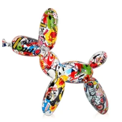 Balloon Dog 27cm Street Art Resin Indoor Sculpture