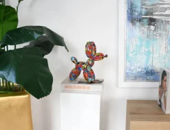 Balloon Dog 27cm Tattoo Art Resin Indoor Sculpture