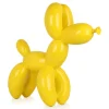 Balloon Dog 62cm Yellow Resin Indoor Sculpture
