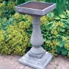 Baluster 99cm Stone Garden Bird Bath