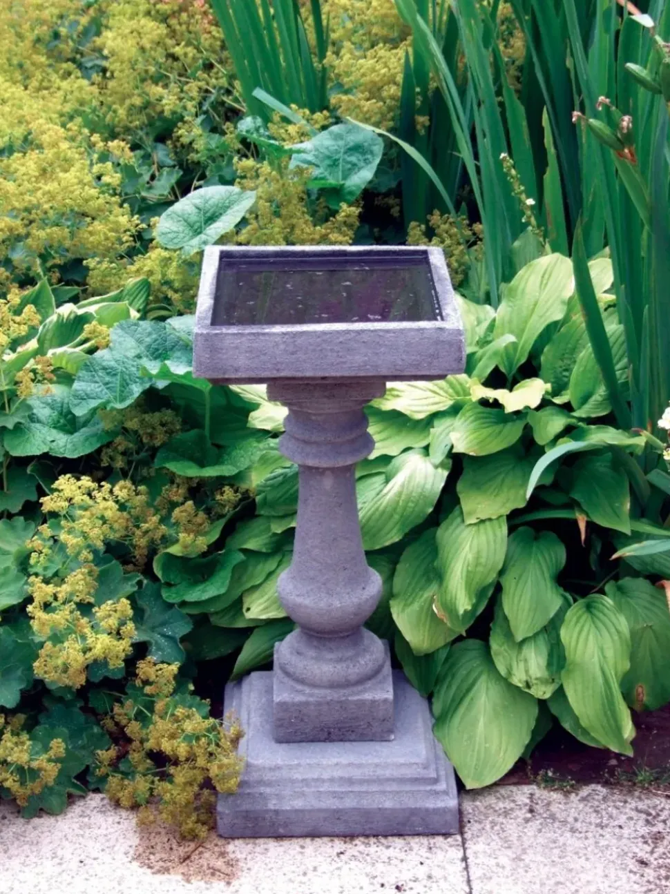 Baluster 68cm Stone Garden Bird Bath
