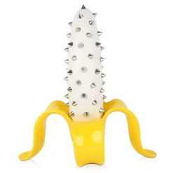 Banana Burst 35cm Yellow Stud Resin Indoor Sculpture
