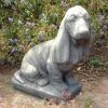 Basset Hound Stone Garden Ornament