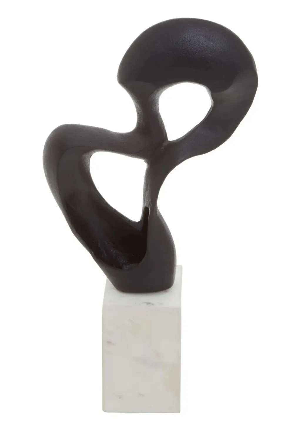 Black Mirage 52cm Metal Indoor Sculpture