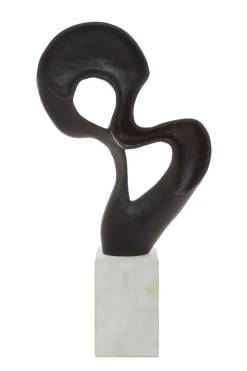 Black Mirage 52cm Metal Indoor Sculpture
