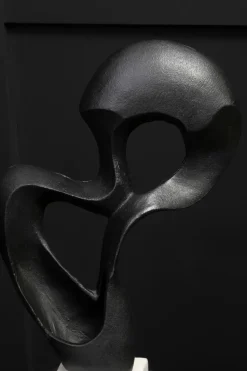 Black Mirage 52cm Metal Indoor Sculpture