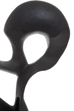 Black Mirage 52cm Metal Indoor Sculpture