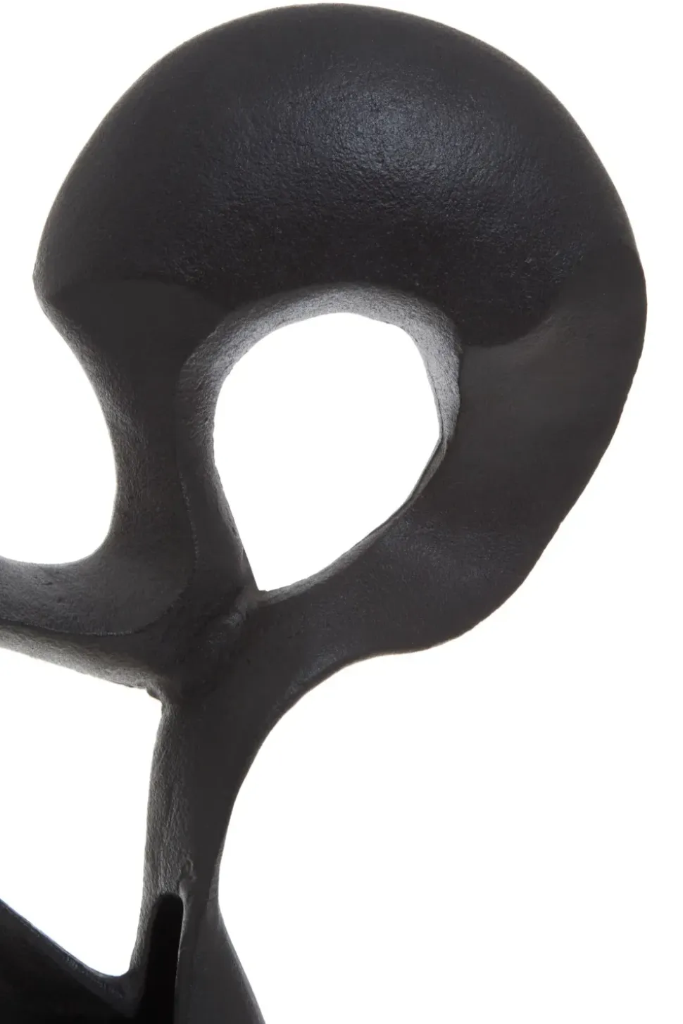 Black Mirage 52cm Metal Indoor Sculpture