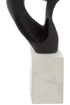 Black Mirage 52cm Metal Indoor Sculpture