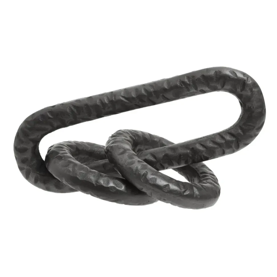 Boundless Links 5cm Grey Metal Indoor Sculpture