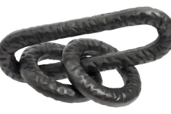 Boundless Links 5cm Grey Metal Indoor Sculpture