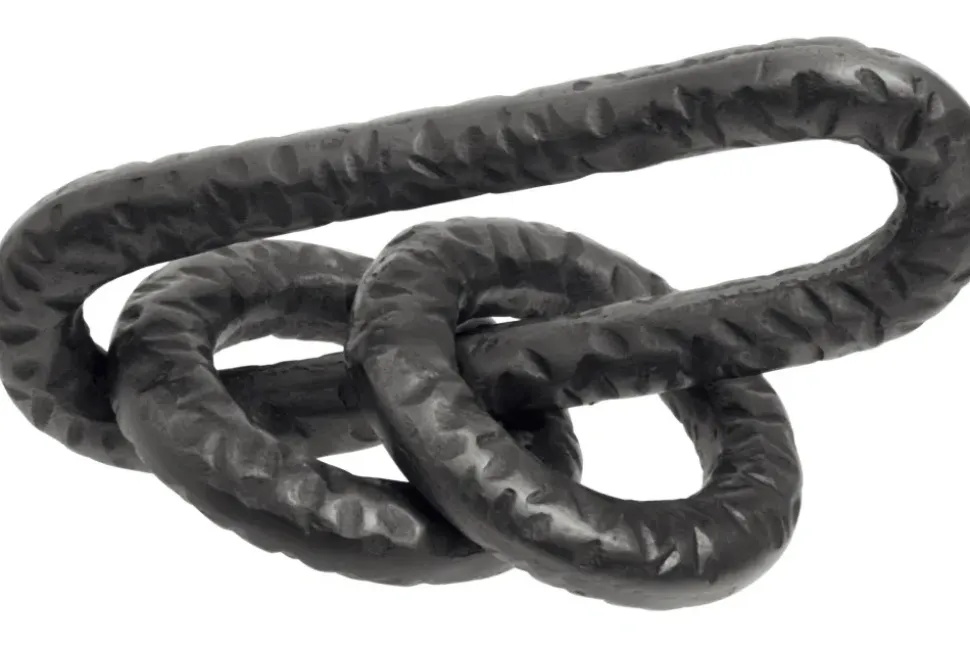 Boundless Links 5cm Grey Metal Indoor Sculpture